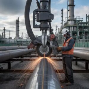 Cold Cutting untuk Pekerjaan Pipa Industri